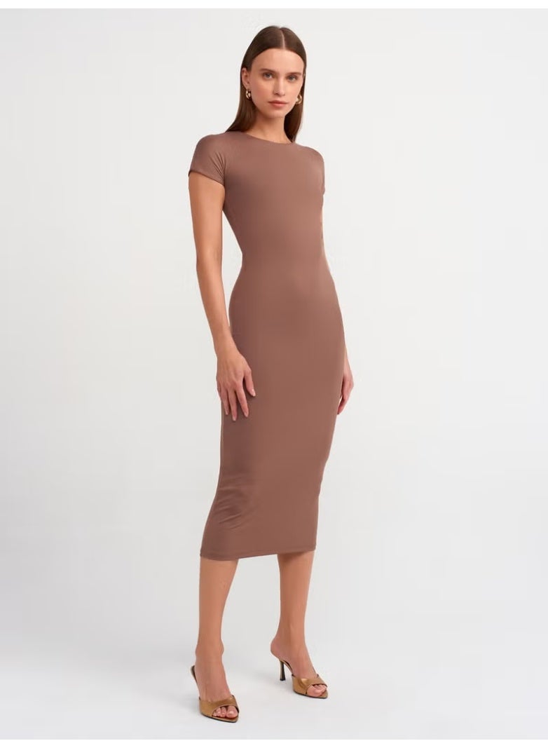 Dilvin Midi Bodycon Dress - Image 4